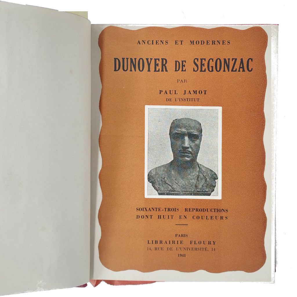 ANCIENS ET MODERNES. DUNOYER DE SEGONZAC. Jamot, Paul