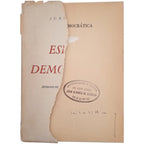 ESPAÑA DEMOCRÁTICA (Ensayo histórico-social y político). Aldés, Juan