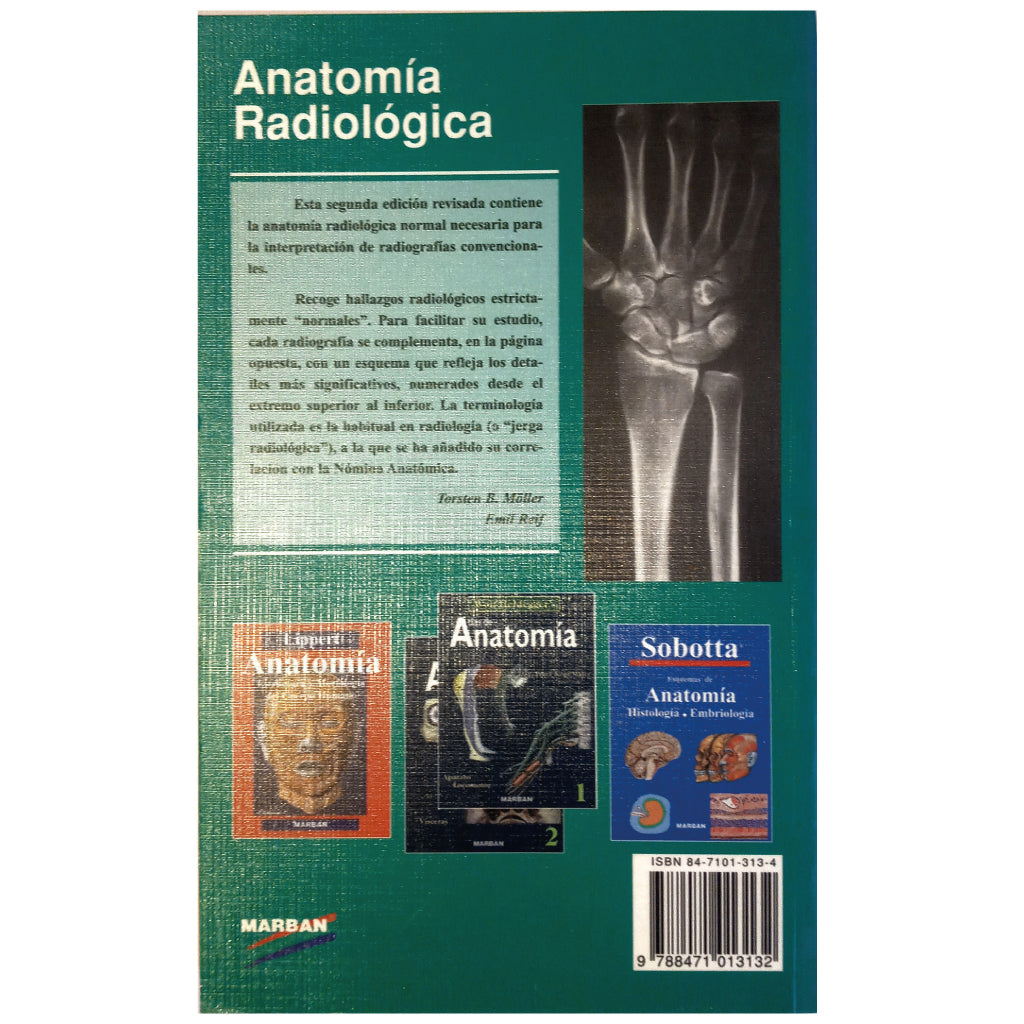 ANATOMÍA RADIOLÓGICA. Moller, T.B.