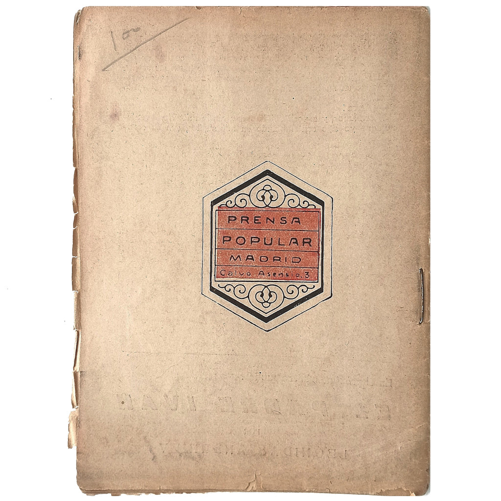 LA NOVELA CHICA Nº 8: LA CORTINA ROJA. D'Aurevilly, Barbey