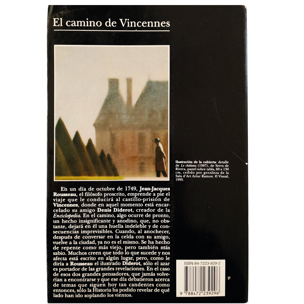 EL CAMINO DE VINCENNES. Marí, Antonio (Dedicado)