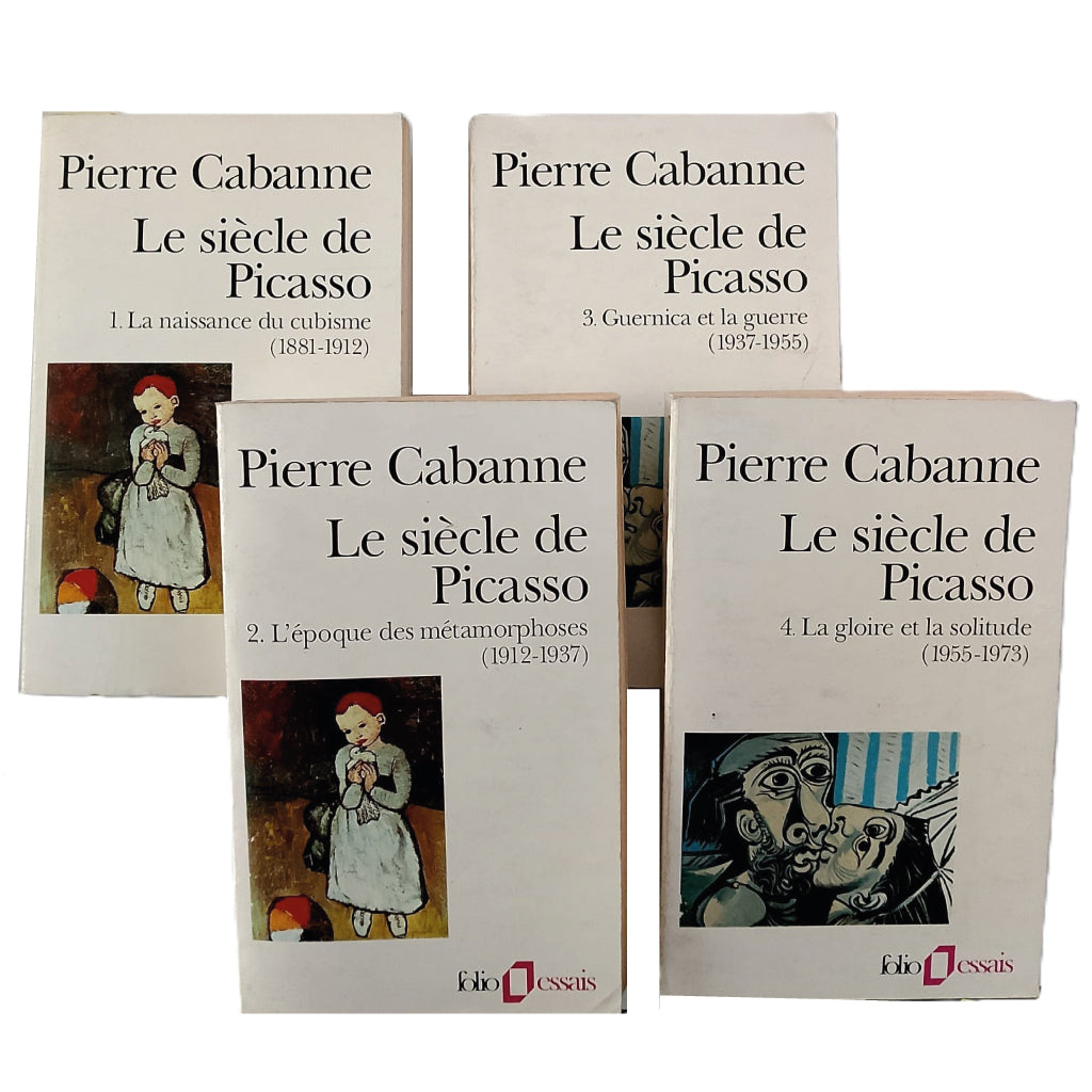 LE SIECLE DE PICASSO. 4 tomos. Cabanne, Pierre