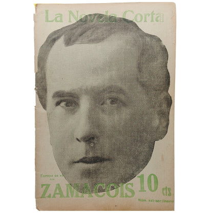 LA NOVELA CORTA Nº 66: EUROPA SE VA. Zamacois, Eduardo