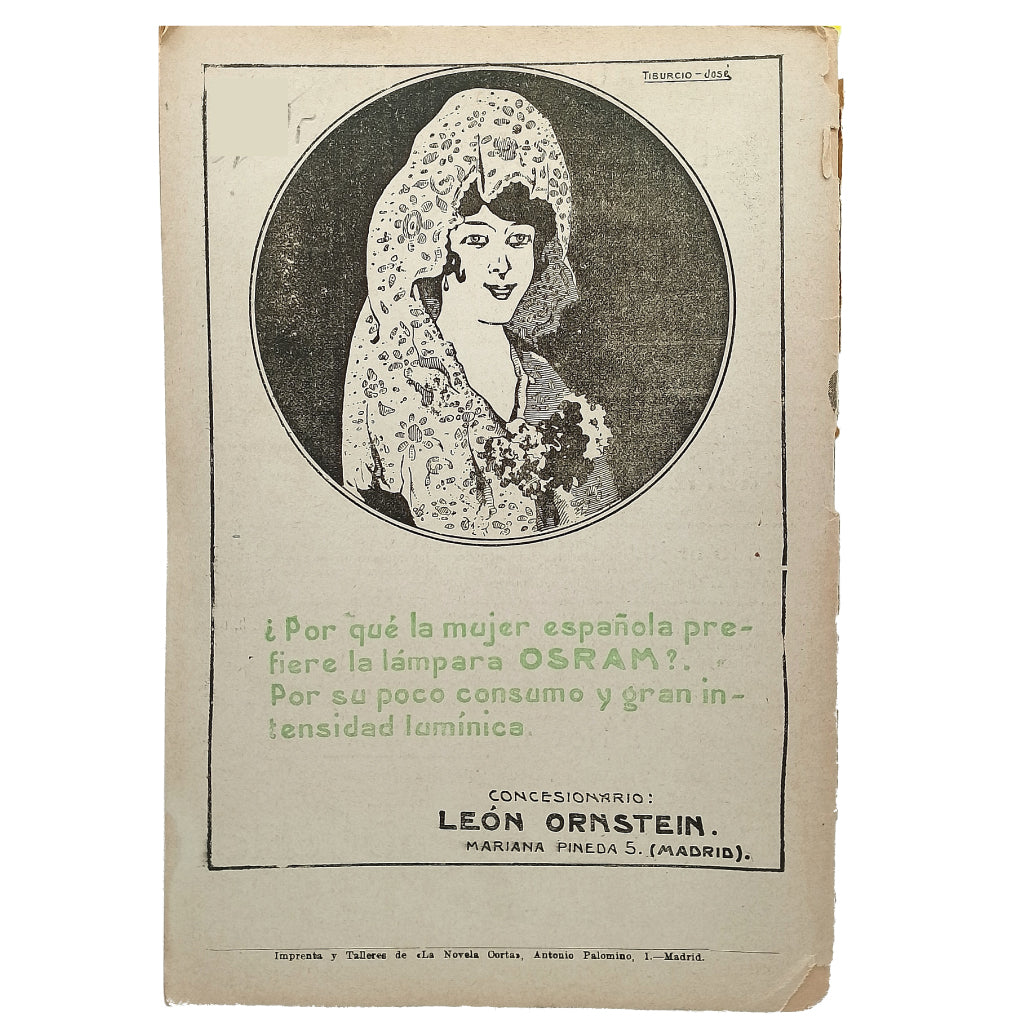 LA NOVELA CORTA Nº 66: EUROPA SE VA. Zamacois, Eduardo