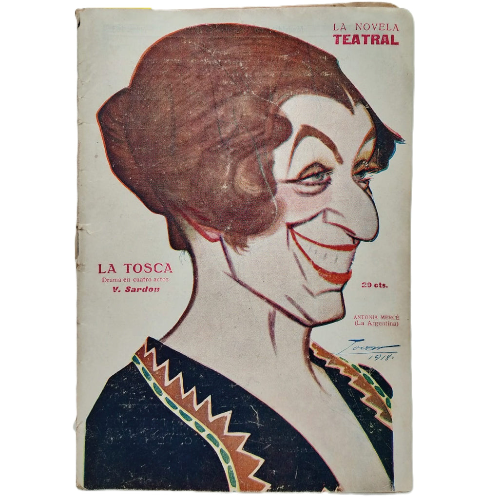 LA NOVELA TEATRAL Nº 103: LA TOSCA. Sardou, V.