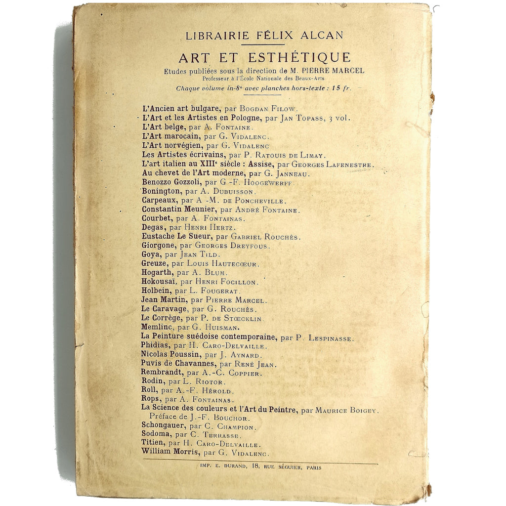 HOGARTH. Blum, André