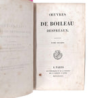 OUVRES. Tome second. Despreaux, Boileau