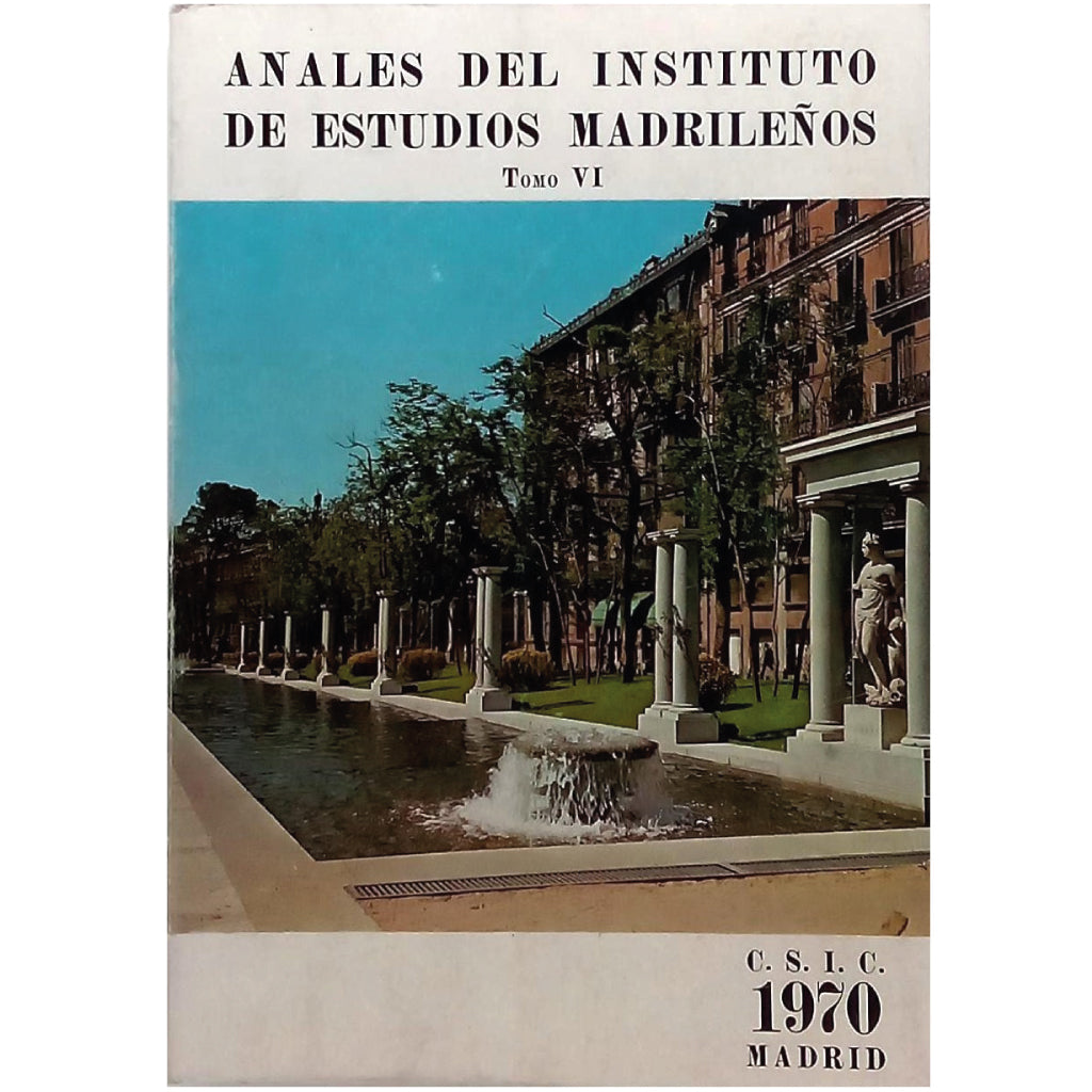 ANALES DEL INSTITUTO DE ESTUDIOS MADRILEÑOS. Tomo IV