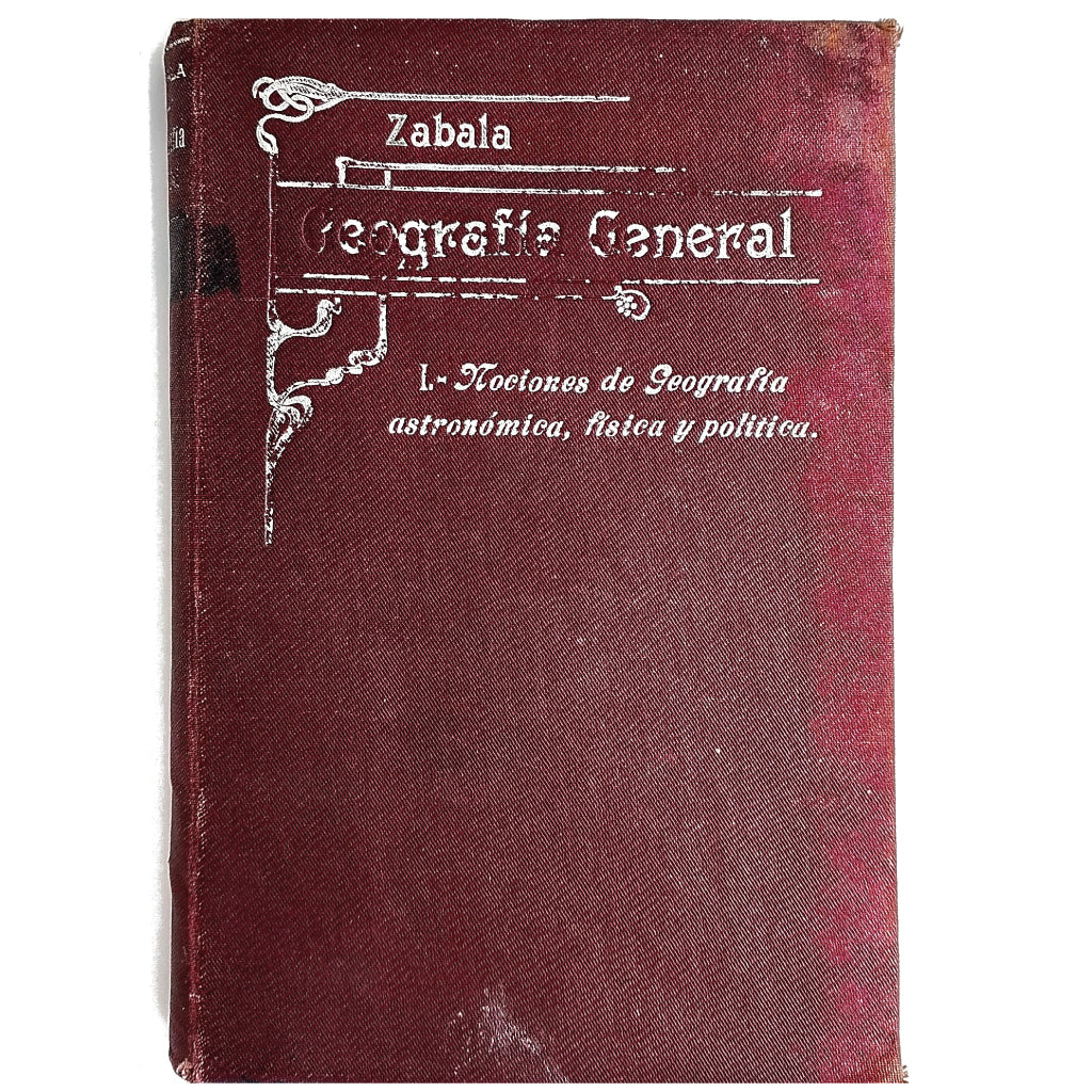ELEMENTOS DE GEOGRAFÍA. Zabala Urdaniz, Manuel