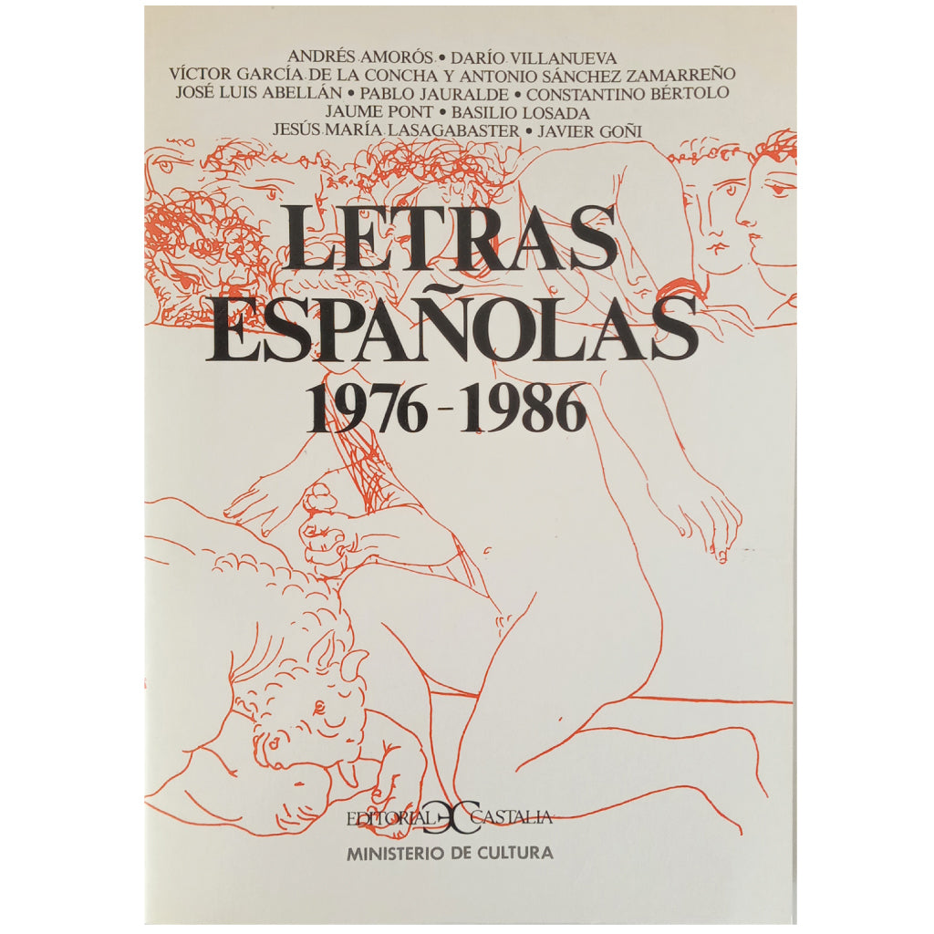 LETRAS ESPAÑOLAS 1976-1986. Varios Autores