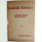 FERNANDO BULNES. ESTUDIANTE REQUETÉ Y ALFÉREZ PROVISIONAL. Martín Portilla, Ricardo (Dedicado)