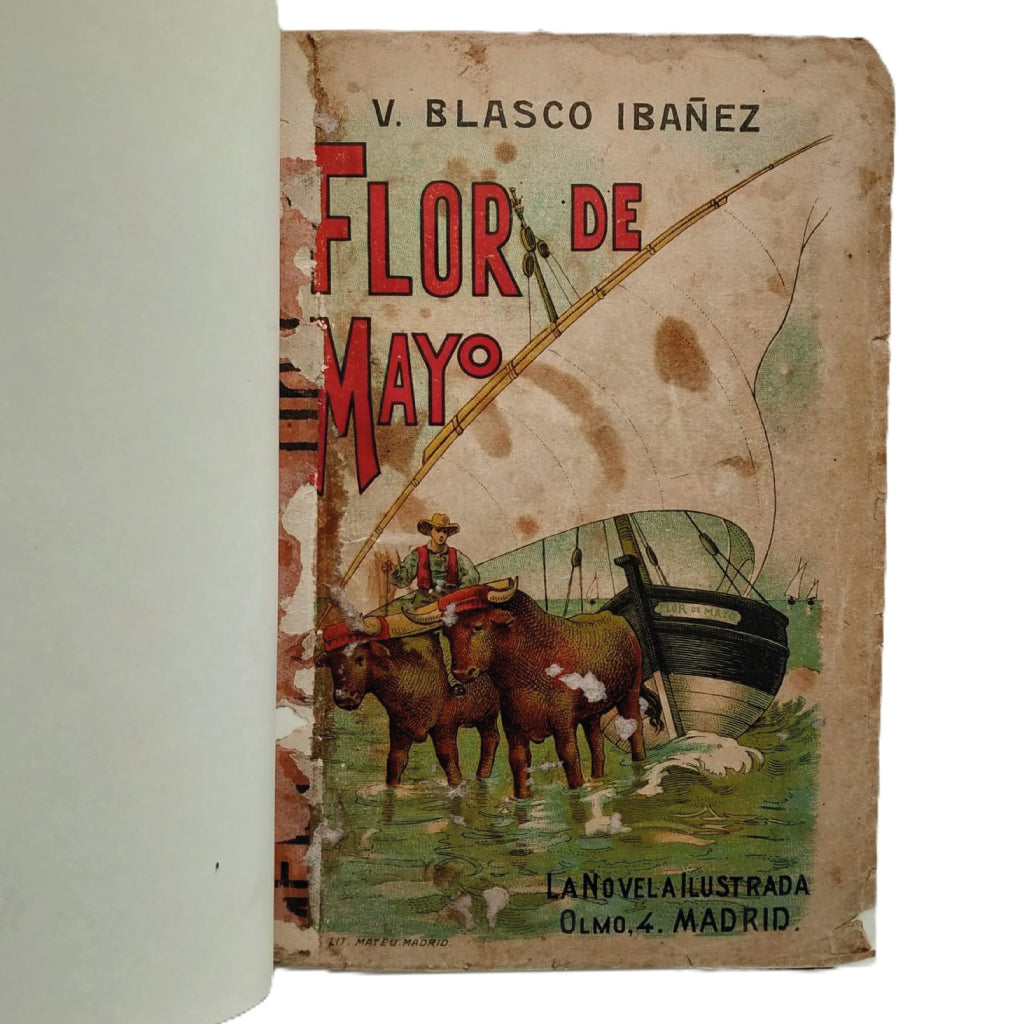 FLOR DE MAYO. Blasco Ibáñez, Vicente