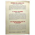 TESTIMONIO DE MANUEL HEDILLA. Segundo jefe nacional de Falange Española. García Venero, Maximiano