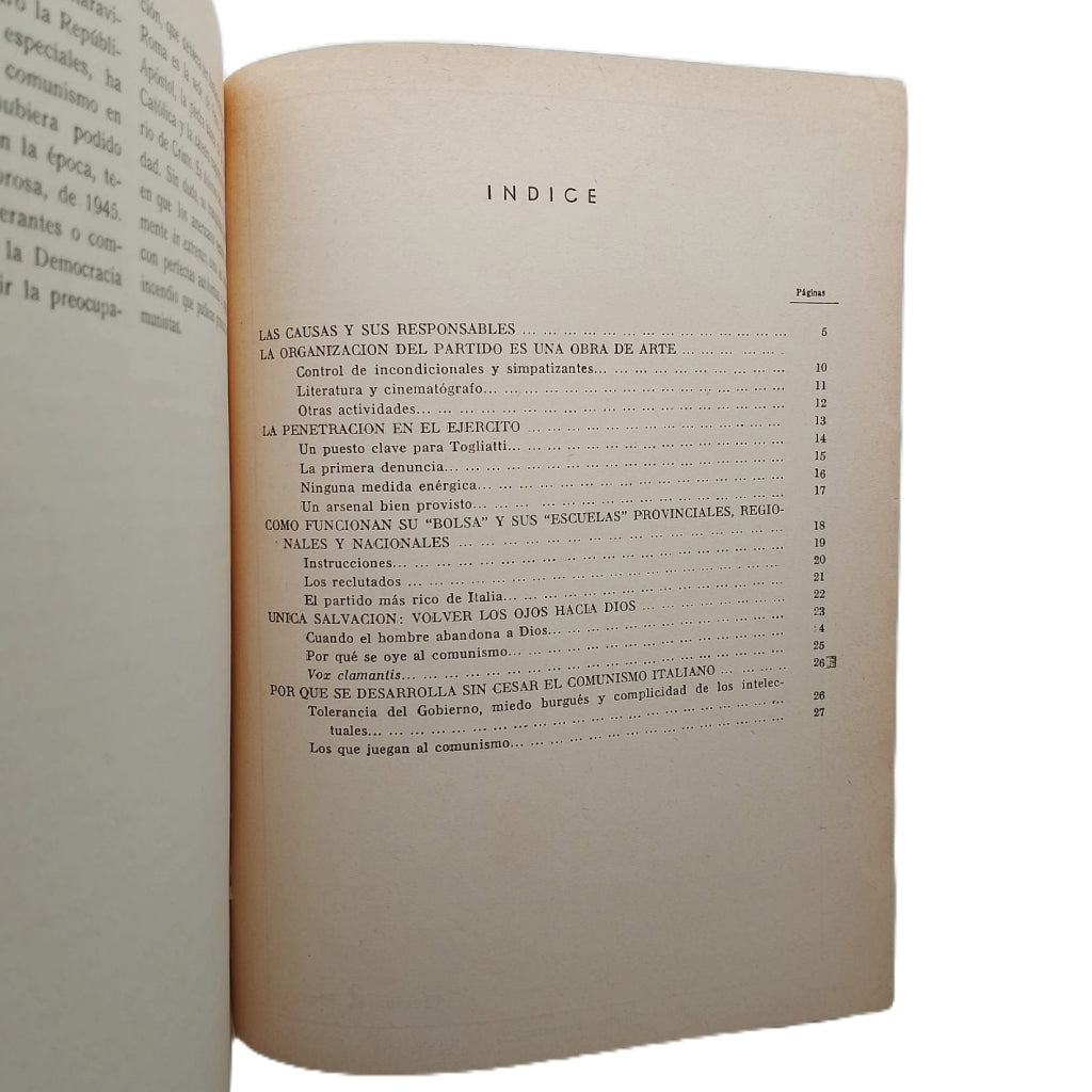 EL COMUNISMO EN LA ITALIA REPUBLICANA. Cortes Cavanillas, Julián