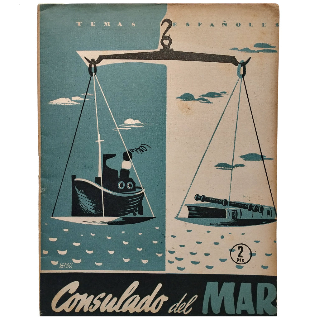 TEMAS ESPAÑOLES Nº 188: CONSULADO DEL MAR. Manfredi Cano, Domingo