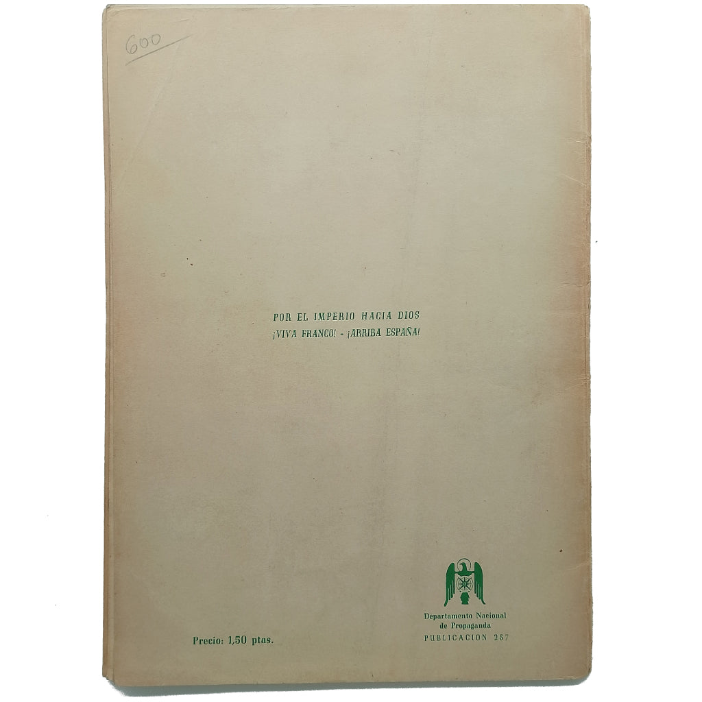 LANZAMIENTO DE JABALINA. Delegación Nacional del Frente de Juventudes