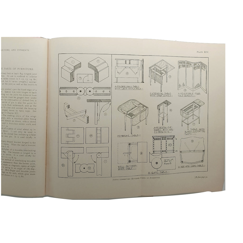 MODERN CABINET WORK. FURNITURE & FITMENTS. Wells, Percy A./ Hooper, John
