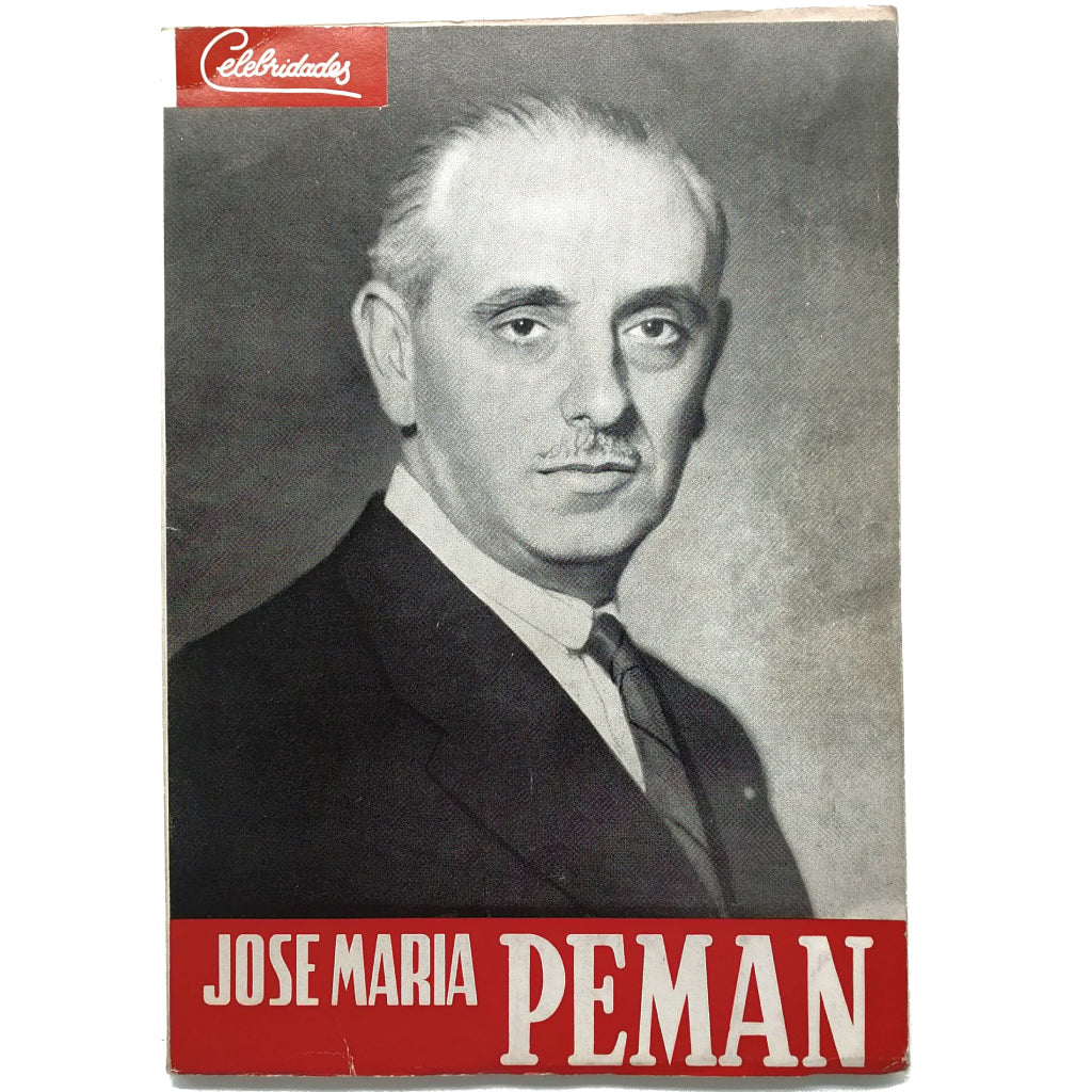 CELEBRIDADES Nº 10: JOSE MARÍA PEMÁN (Confesión General). Primera parte