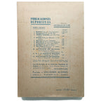 LOS 60 PARTIDOS DE LA SELECCIÓN ESPAÑOLA DE FÚTBOL 1920-1941. Fielpeña