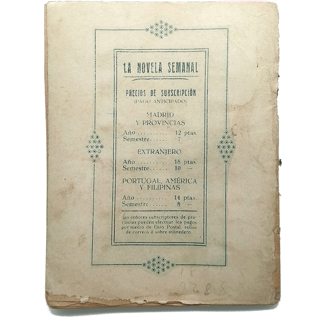 LA NOVELA SEMANAL Nº 56: LAS MISMAS PALABRAS. Molina, Roberto