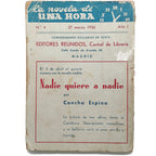 LA NOVELA DE UNA HORA Nº 4: EL MISTERIOSO AMOR. Bueno, Manuel