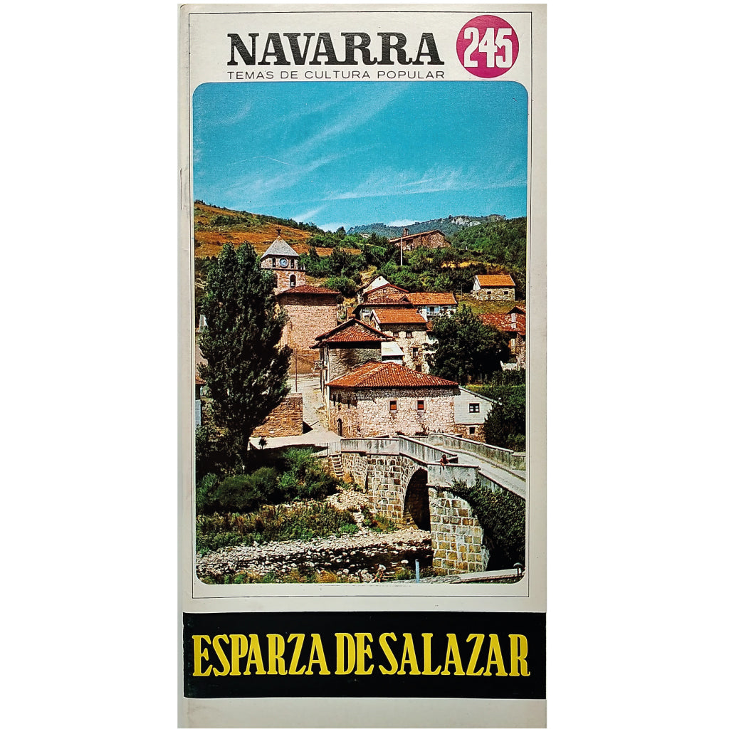 NAVARRA, TEMAS DE CULTURA POPULAR Nº 245: ESPARZA DE SALAZAR. Barber Arregui, Francisco