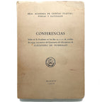 CONFERENCIAS con motivo del Centenario del fallecimiento de Alejandro de Humboldt