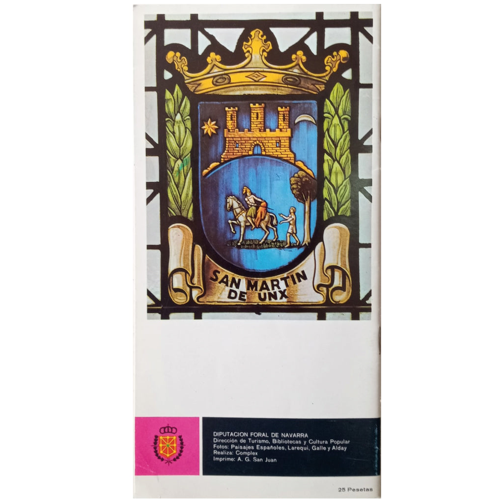 NAVARRA TEMAS DE CULTURA POPULAR Nº 270: VILLA DE SAN MARTÍN DE UNX. Zubiaur Carreño, Francisco Javier