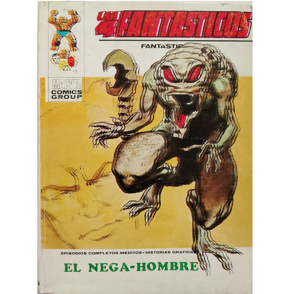 LOS 4 FANTÁSTICOS Nº 54: EL NEGA-HOMBRE