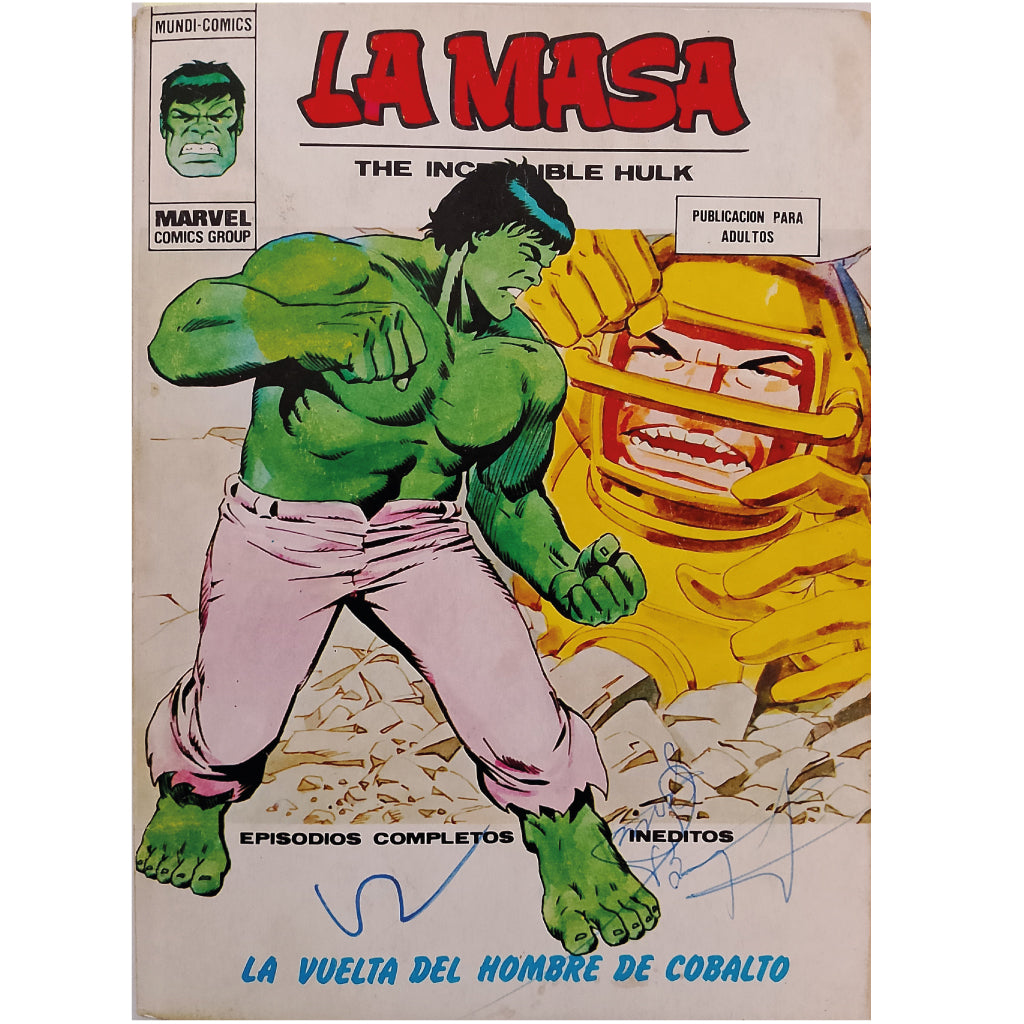 LA MASA/ EL INCREÍBLE HULK Nº 35: LA VUELTA DEL HOMBRE DE COBALTO