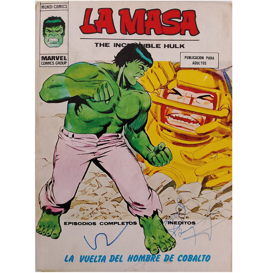 LA MASA/ EL INCREÍBLE HULK Nº 35: LA VUELTA DEL HOMBRE DE COBALTO