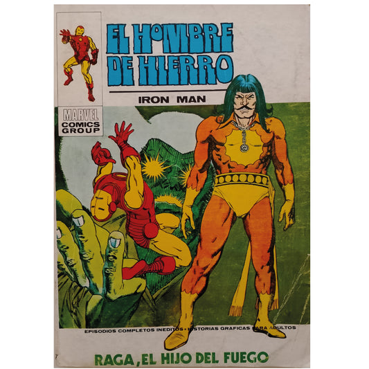 EL HOMBRE DE HIERRO (IRON MAN) Nº 27: RAGA, EL HIJO DEL FUEGO