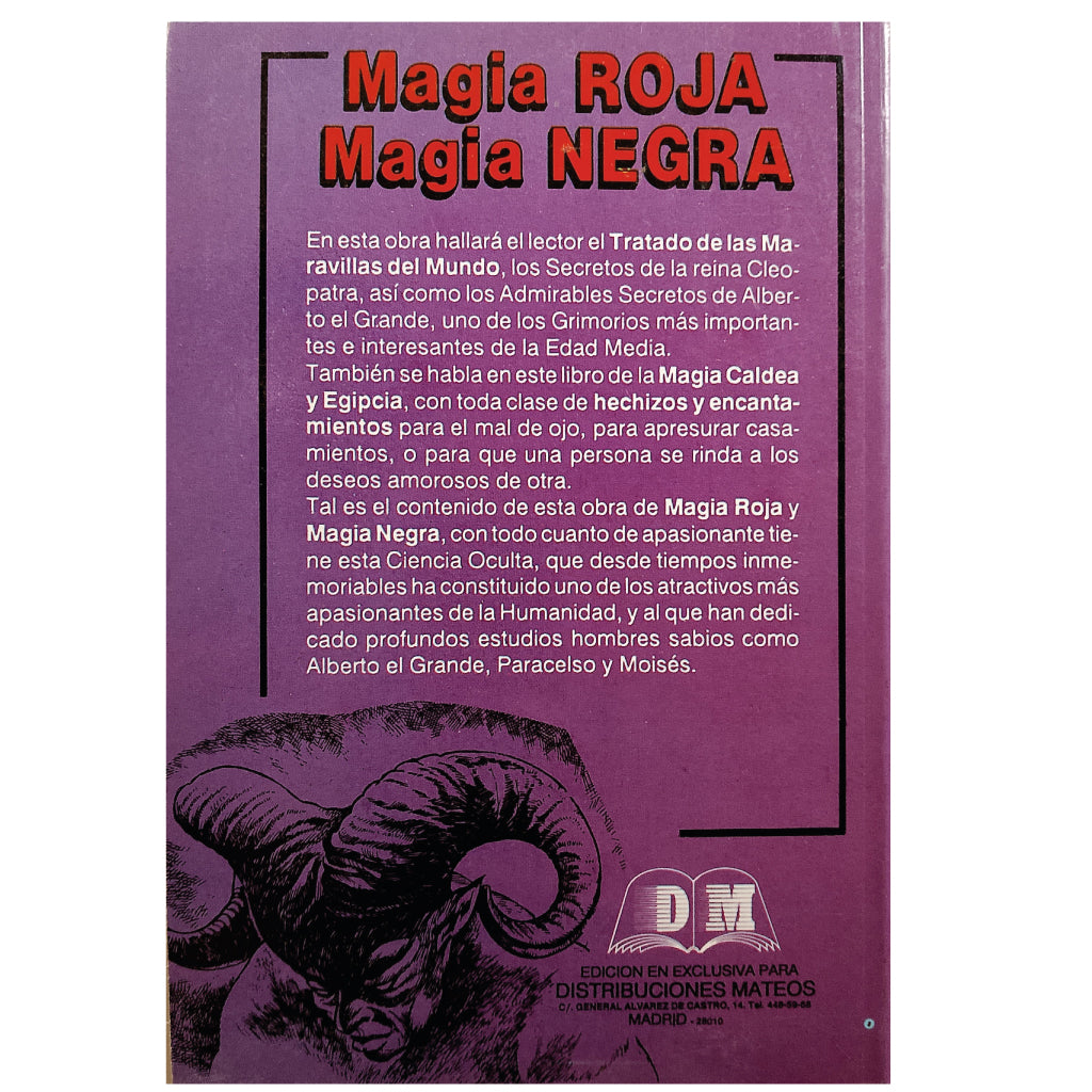 MAGIA ROJA, MAGIA NEGRA. Krofer, Hans