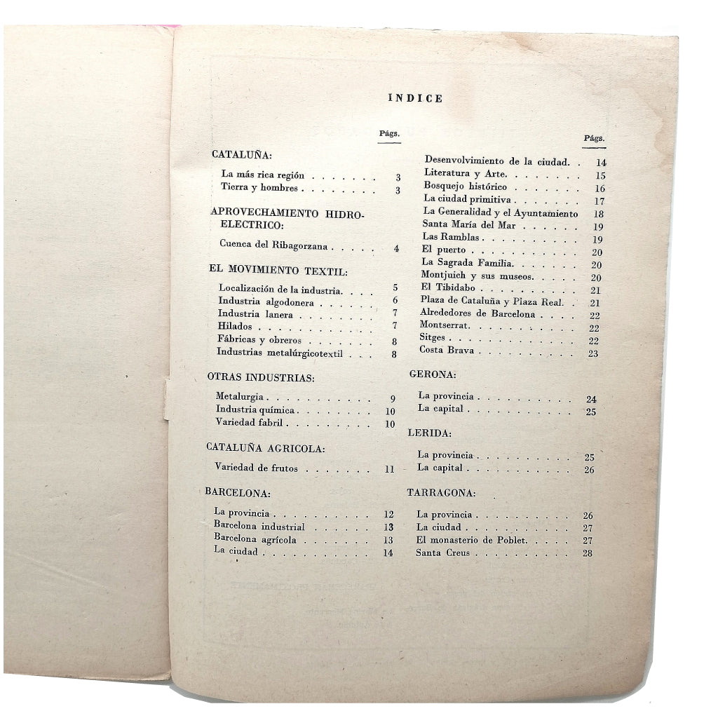 TEMAS ESPAÑOLES Nº 52: CATALUÑA. Ferrari Billoch, Francisco