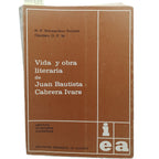 VIDA Y OBRA LITERARIA DE JUAN BAUTISTA CABRERA IVARS. R.P. Bernardino Rubert Candau, O.F.M.