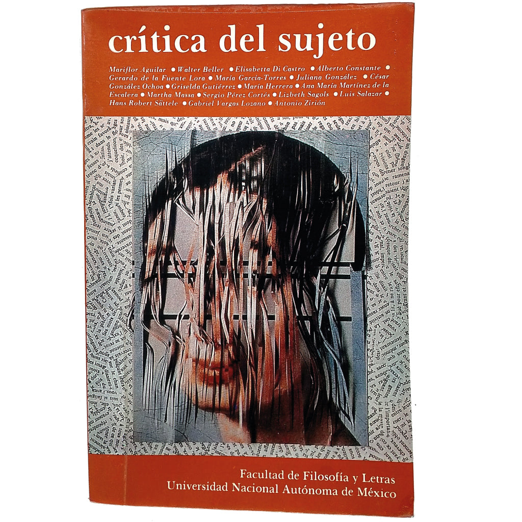 CRÍTICA DEL SUJETO. Varios autores