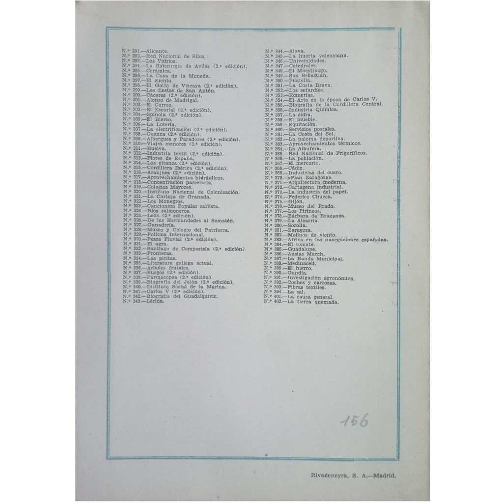 TEMAS ESPAÑOLES Nº 156: SEGOVIA. Isasi García, Alfredo