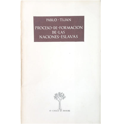 PROCESO DE FORMACIÓN DE LAS NACIONES ESLAVAS. Tiján, Pablo