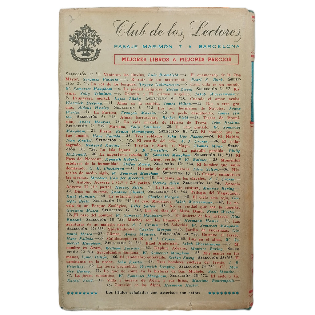 CLIMAS. Maurois, André