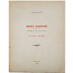 HENRY HARRISSE (1829 - 1910). " PRINCIPE DE LOS AMERICANISTAS". SU VIDA - SU OBRA. Sanz, Carlos