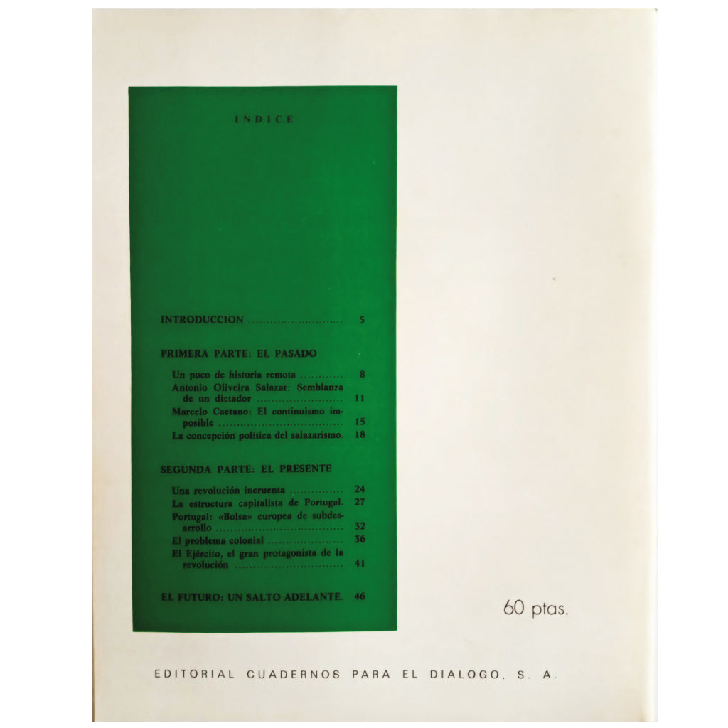 LOS SUPLEMENTOS Nº 49. PORTUGAL: MEDIO SIGLO DE DICTADURA. Maestre, Juan