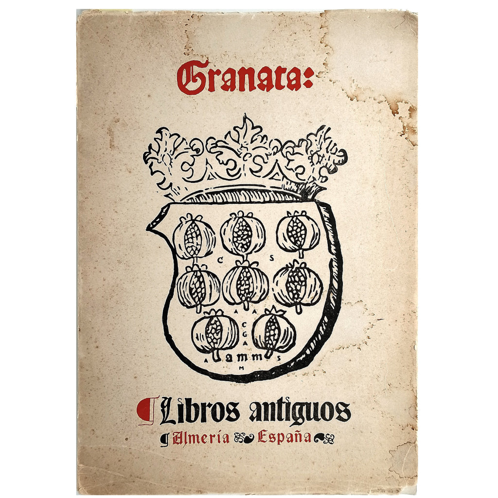GRANATA, LIBROS ANTIGUOS. Catálogo nº 3