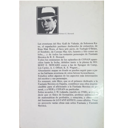 LA CANCIÓN DE LAS ESPADAS. Fantasía heroica en Robert E. Howard. Martín Lalanda, Javier