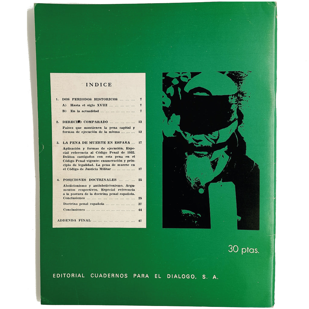 LOS SUPLEMENTOS Nº 36: LA PENA DE MUERTE. García Valdés, Carlos