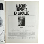 LOS SUPLEMENTOS Nº 81: ALBERTI: UN POETA EN LA CALLE. Alfaya, Javier