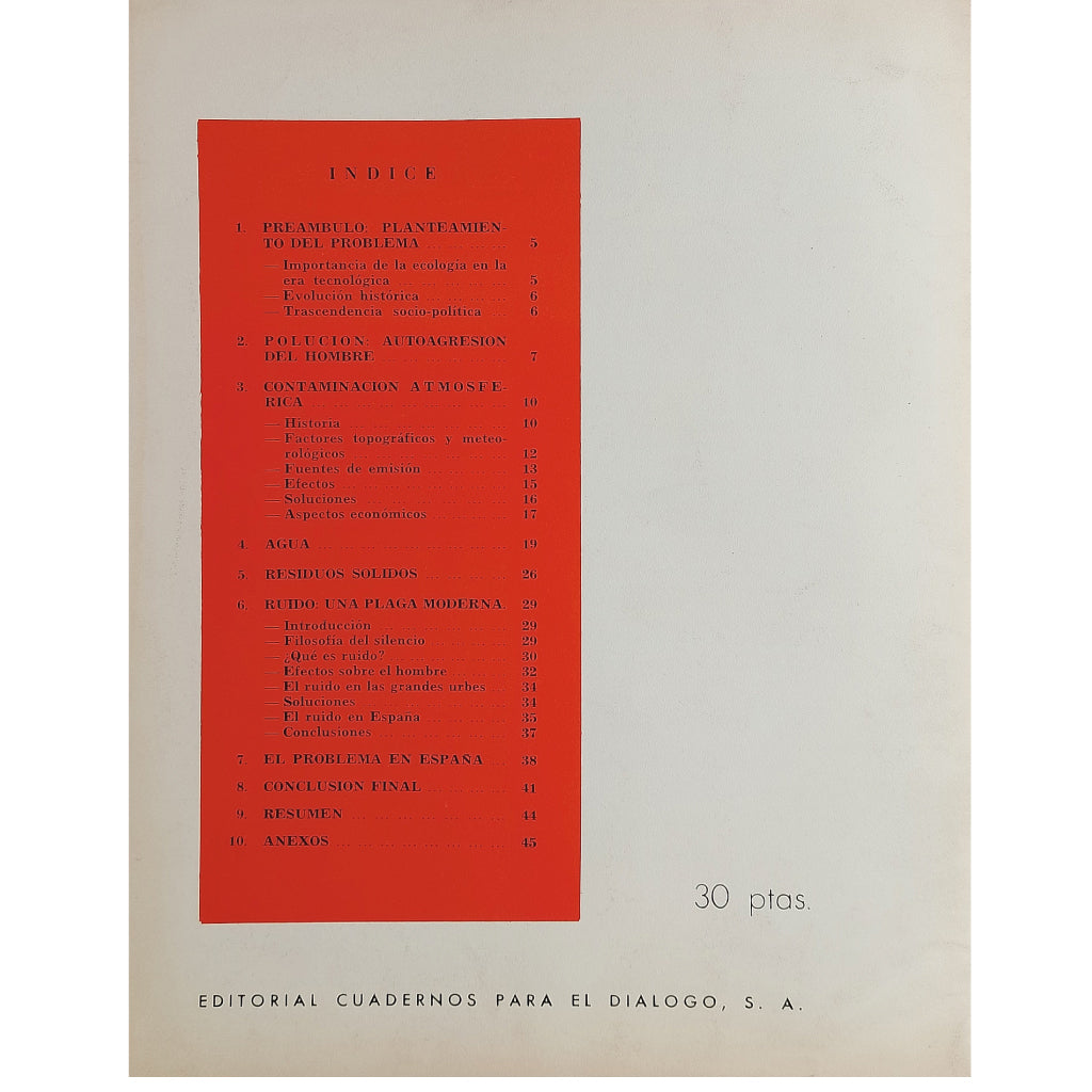 LOS SUPLEMENTOS Nº 22: LA ERA DE LA DESTRUCCIÓN. La degradación de la naturaleza