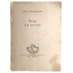 BAROJA, UN ESTILO. Ciplijauskaite, Birute