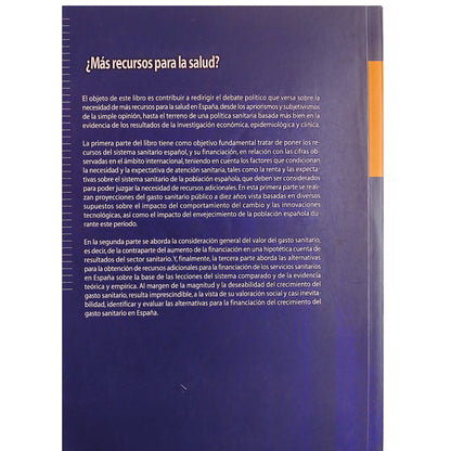 ¿MÁS RECURSOS PARA LA SALUD? Puig-Junoy, Jaume / López-Casasnovas, Guillem / Ortún Rubio, Vicente