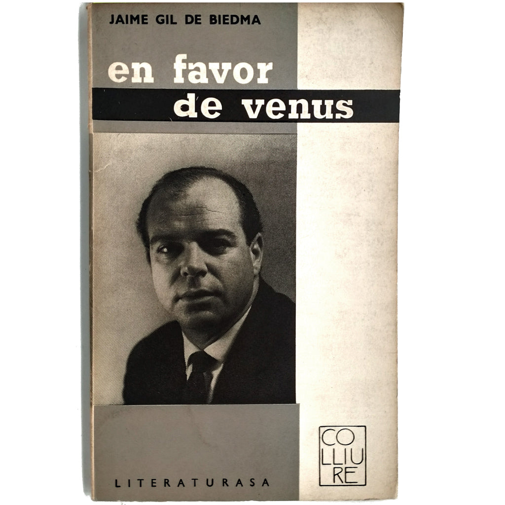 EN FAVOR DE VENUS. Gil de Biedma, Jaime