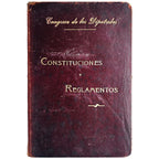 CONSTITUCIONES Y REGLAMENTOS. Congreso de los Diputados